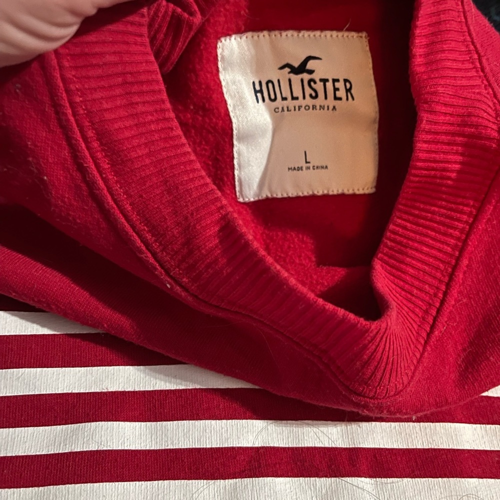 HOLLISTER size Large sweater crop